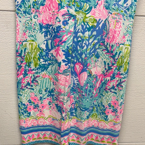 Lilly Pulitzer SOPHILETTA UPF 50+ DRESS IN MULTI FISHED MY WISH!!!  size S - Picture 6 of 7